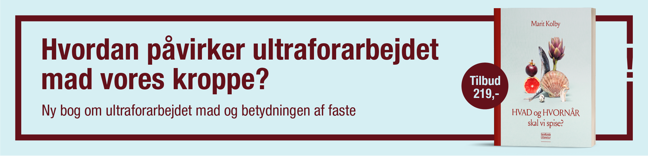 Forside reklame banner