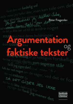 Bogcover til Argumentation og faktiske tekster