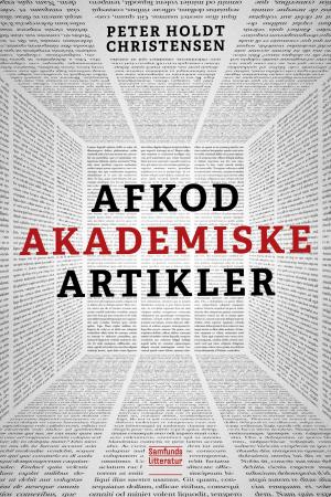 Bogcover til Afkod akademiske artikler