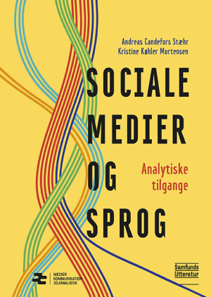 Bogcover til Sociale medier og sprog