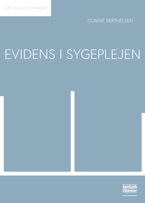 Bogcover til Evidens i sygeplejen