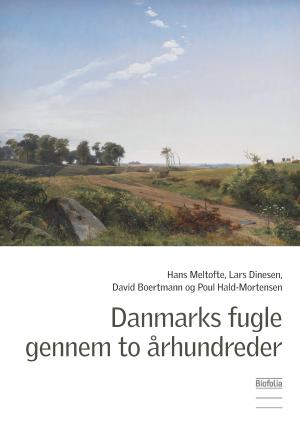 Bogcover til Danmarks fugle gennem to århundreder