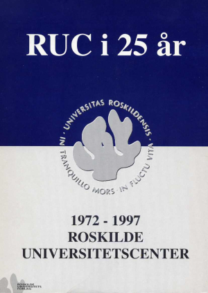 Bogcover til RUC i 25 år festskrift