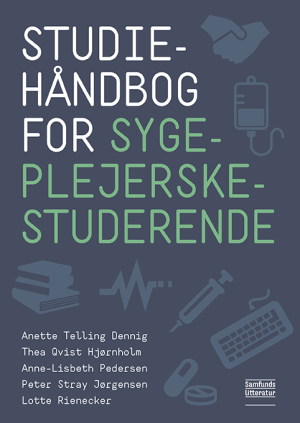 Bogcover til Studiehåndbog for sygeplejerskestuderende