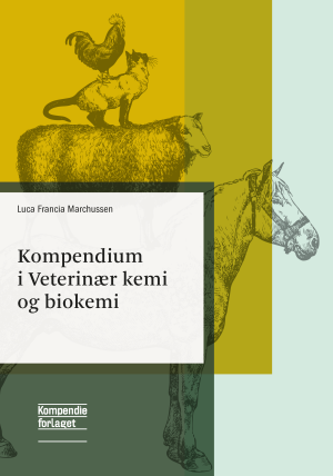 Bogcover til Kompendium i Veterinær kemi og biokemi