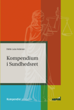 Bogcover til Kompendium i sundhedsret