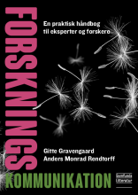 Bogcover til Forskningskommunikation