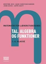 Bogcover til Tal, algebra og funktioner 1
