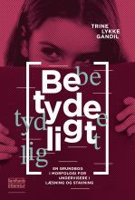 Bogcover til Betydeligt