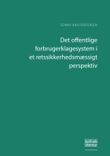 Bogcover til Det offentlige forbrugerklagesystem