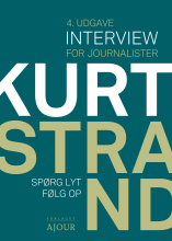 Bogcover til Interview for journalister