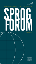 Bogcover til Sprogforum 69: Dannelse