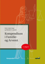 Bogcover til Kompendium i Familie- og Arveret