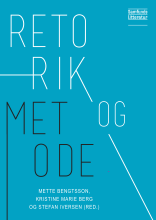 Bogcover til Retorik og metode