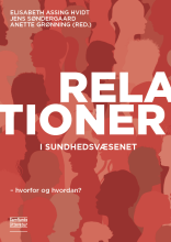 Bogcover til Relationer i sundhedsvæsenet