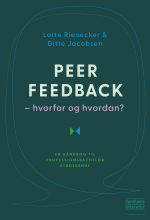 Bogcover til Peer feedback - hvorfor og hvordan?