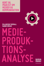 Bogcover til Medieproduktionsanalyse