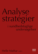 Bogcover til Analysestrategier i sundhedsfaglige undersøgelser