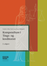 Bogcover til Kompendium i Tings- og kreditorret