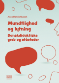 Bogcover til Mundtlighed og lytning