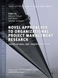Bogcover til Novel Approaches to Organizational Project Management Research
